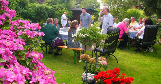 Jährliches Sommerfest mit unseren Mitarbeitern